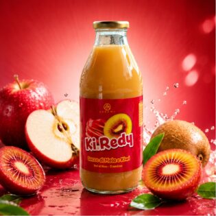 Succo di Mela e Kiwi Rosso  Ki.Redy 750 ml
