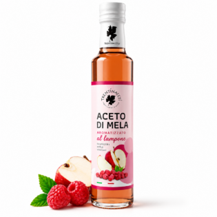 "La Mela" Aceto di Mela aromatizzato al Lampone