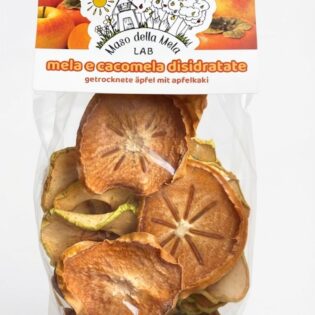 Mele e cacomela essiccate sacchetto